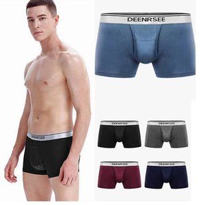 DEENRSEE Mens Boxer Briefs Underwear 5 Pack Size/XL